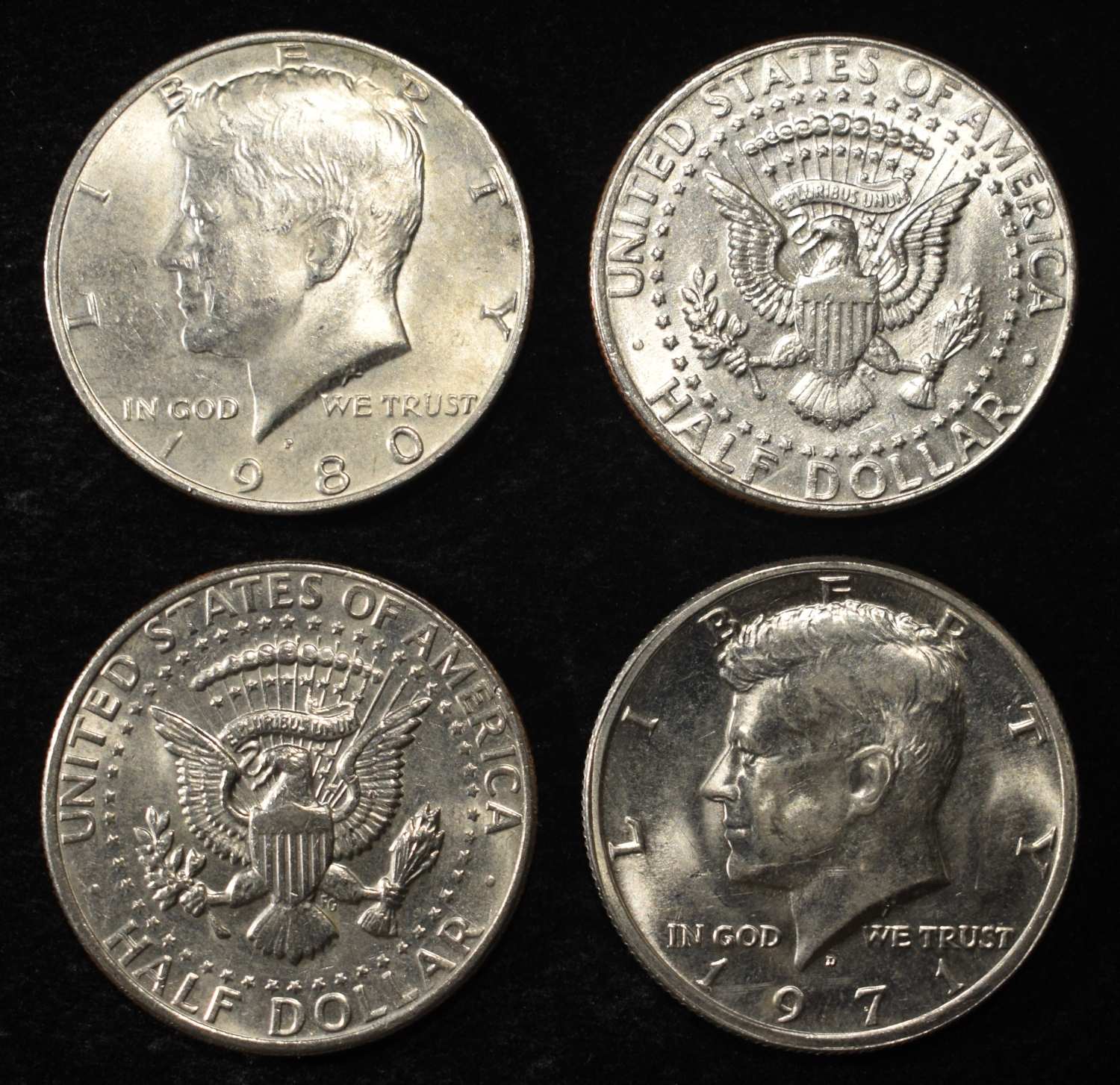 (40) NON-SILVER KENNEDY HALF DOLLARS
