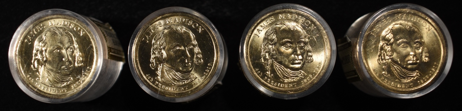 (48) PRESIDENTAL DOLLARS JAMES MADISON