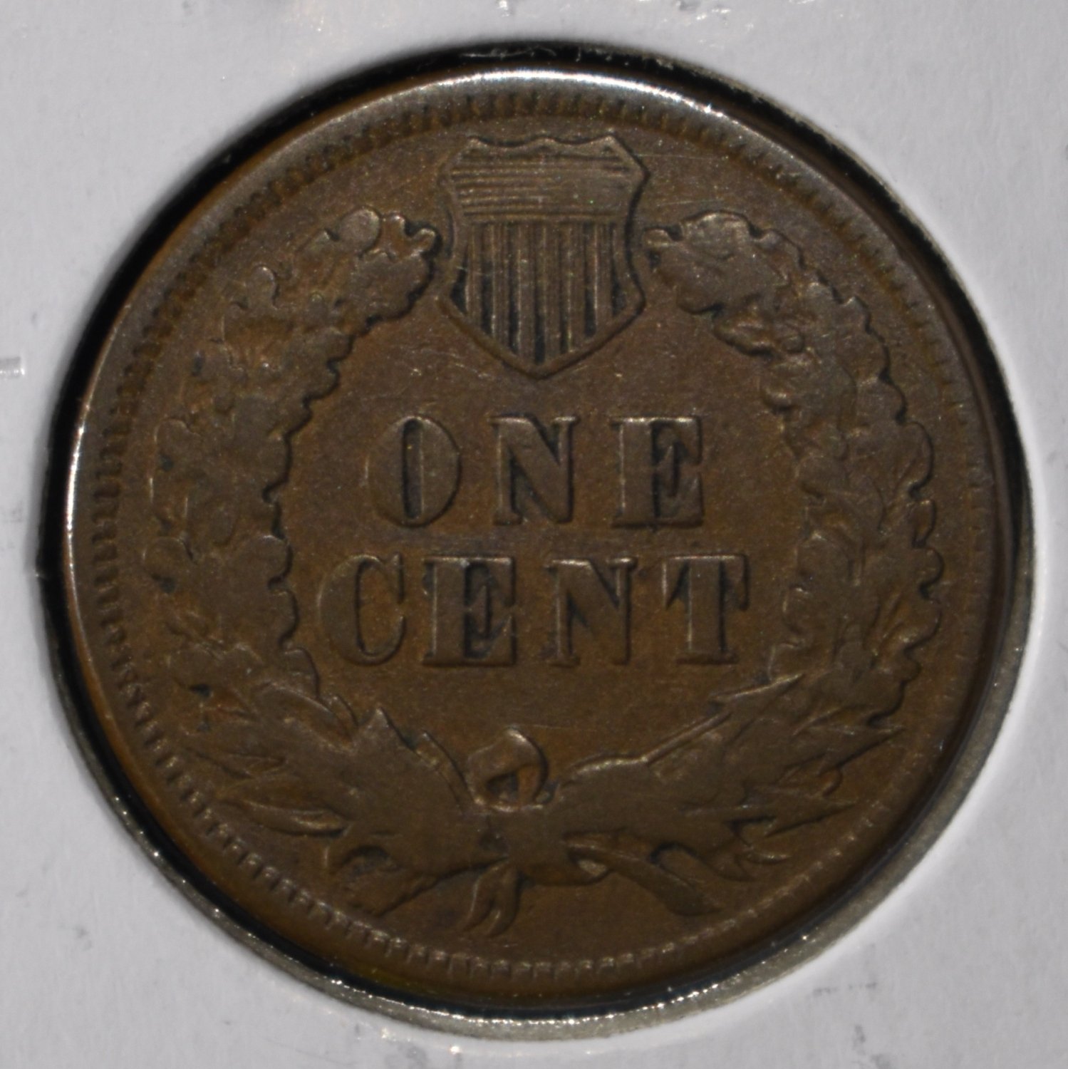 1876 INDIAN CENT VF/XF