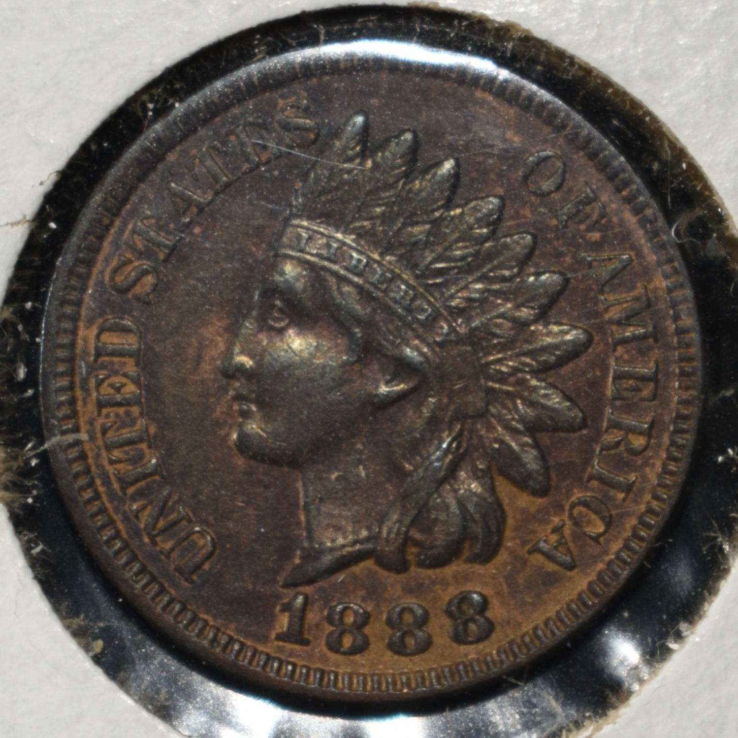 1888 INDIAN CENT CH UNC