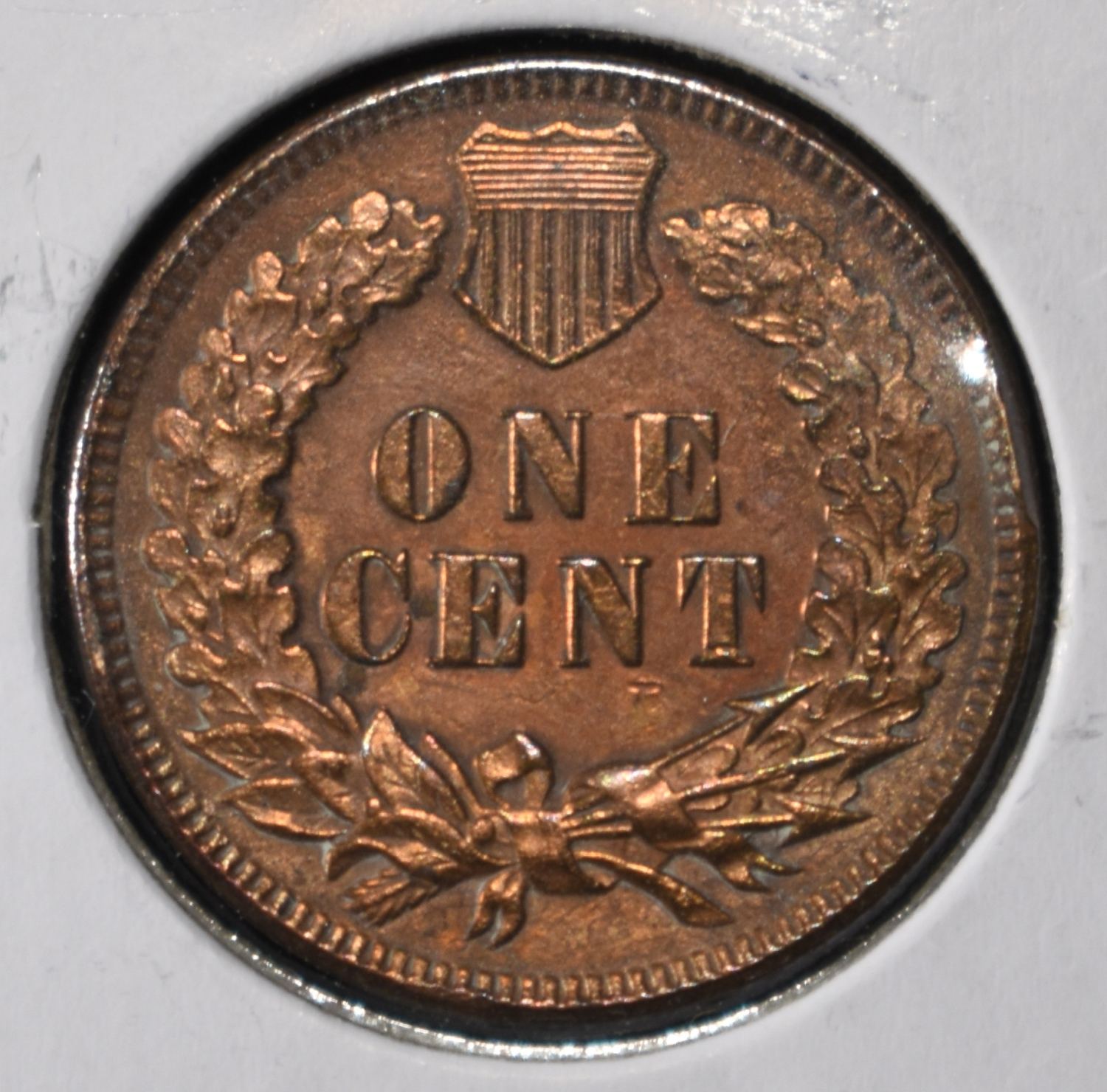 1892 INDIAN CENT CH UNC LOTS OF RED