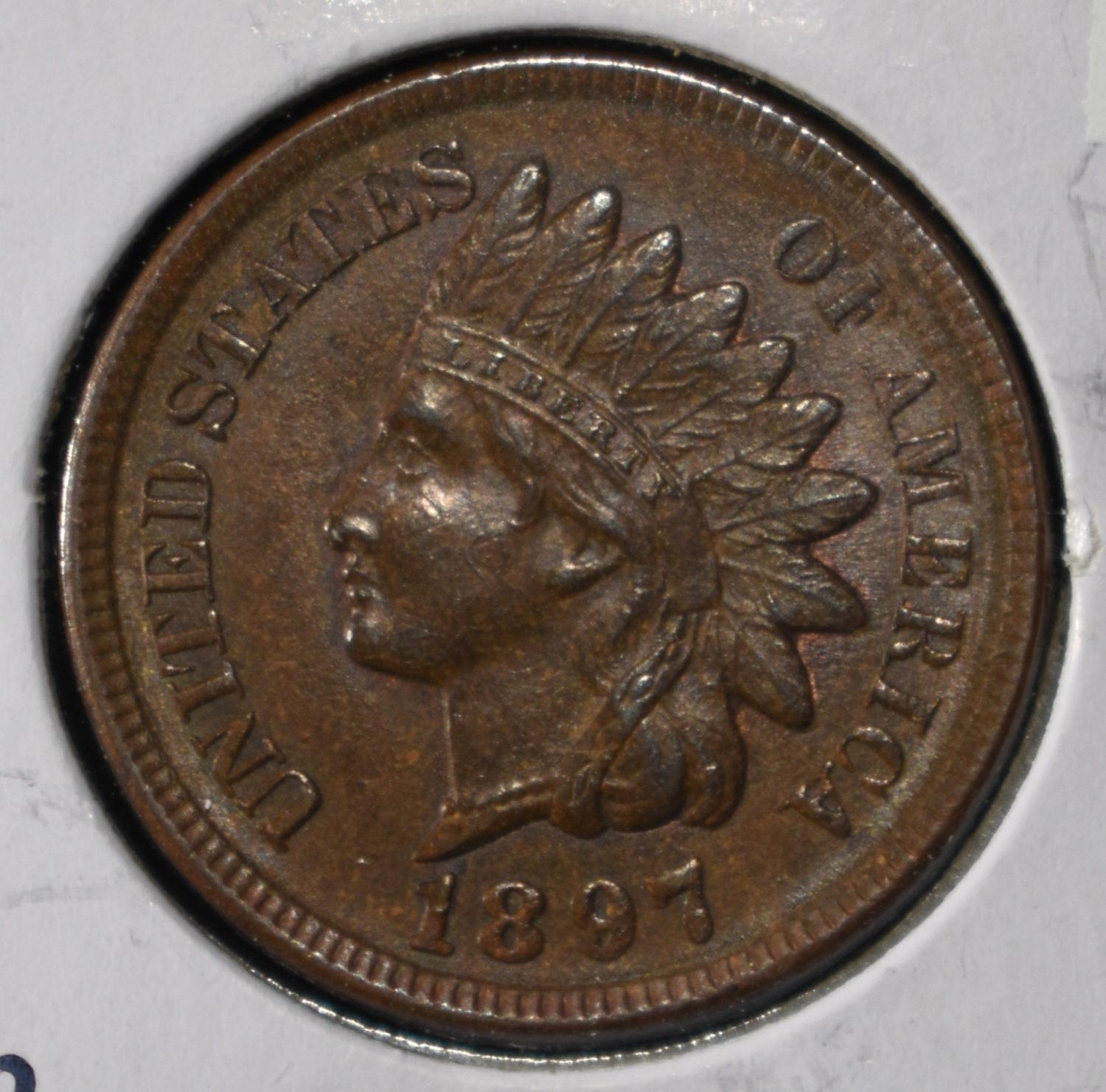 1897 INDIAN CENT CH TO GEM UNC