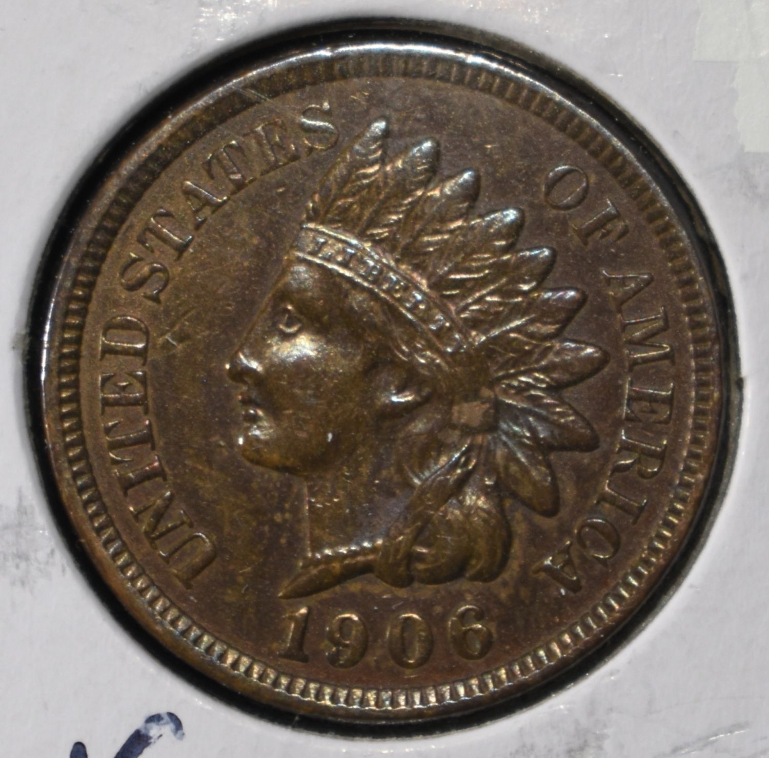 1906 INDIAN CENT CH UNC