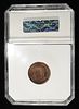 1918-D WHEAT CENT PCI SUPERB GEM BU RB. BID WITH SILVER CITY AUCTIONS ESTIMATE $575 - $675.Image - 3