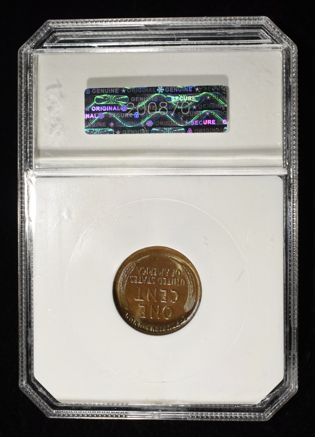 1927 WHEAT CENT PCI SUPERB GEM BU RB
