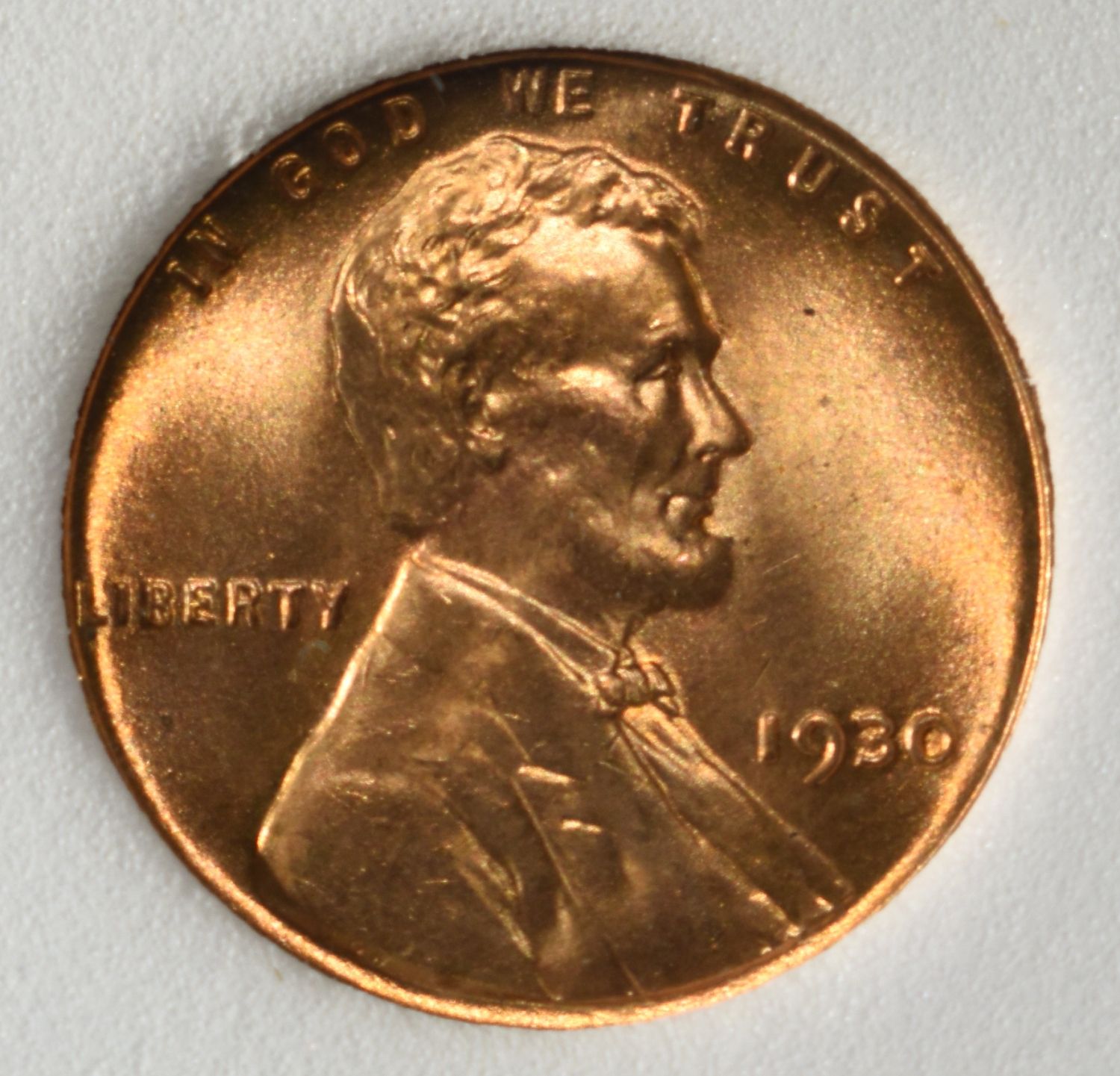 1930 WHEAT CENT PCI SUPERB GEM BU RD