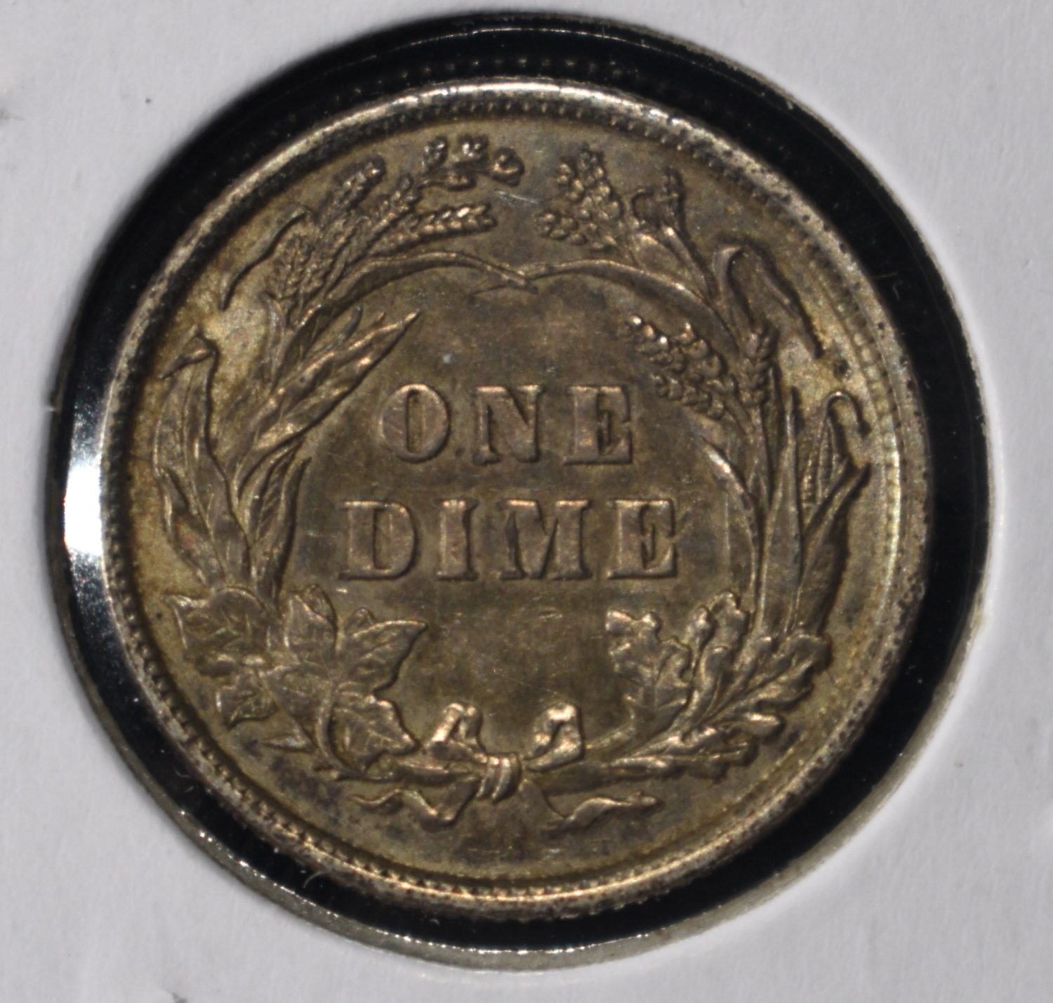 1898 BARBER DIME ORIG AU/UNC