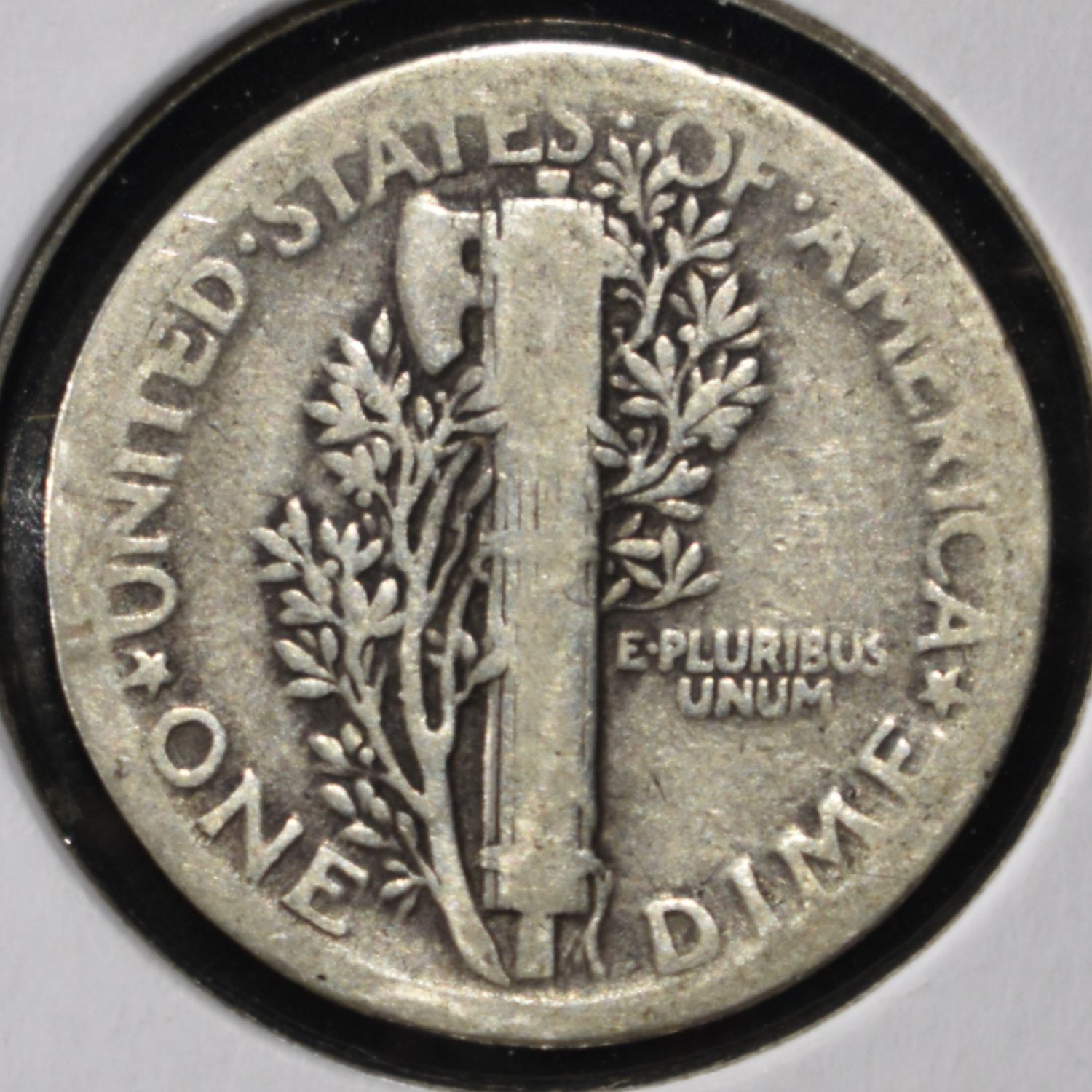 1921 MERCURY DIME VG