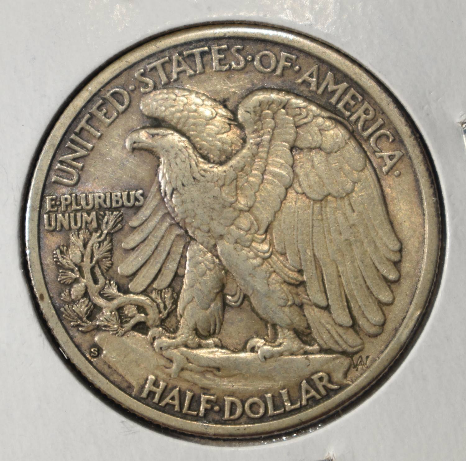 1934-S WALKING LIBERTY HALF DOLLAR CH AU/UNC