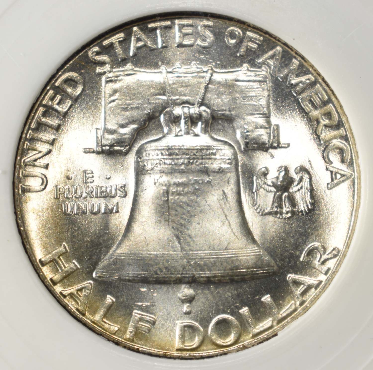 1950 FRANKLIN HALF DOLLAR PCI SUPERB GEM BU FBL