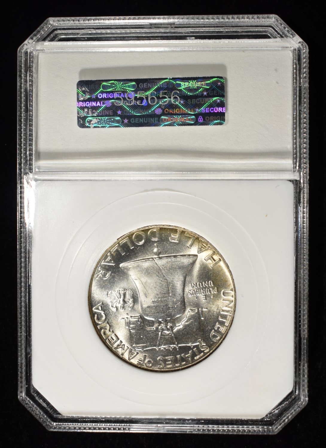 1950 FRANKLIN HALF DOLLAR PCI SUPERB GEM BU FBL