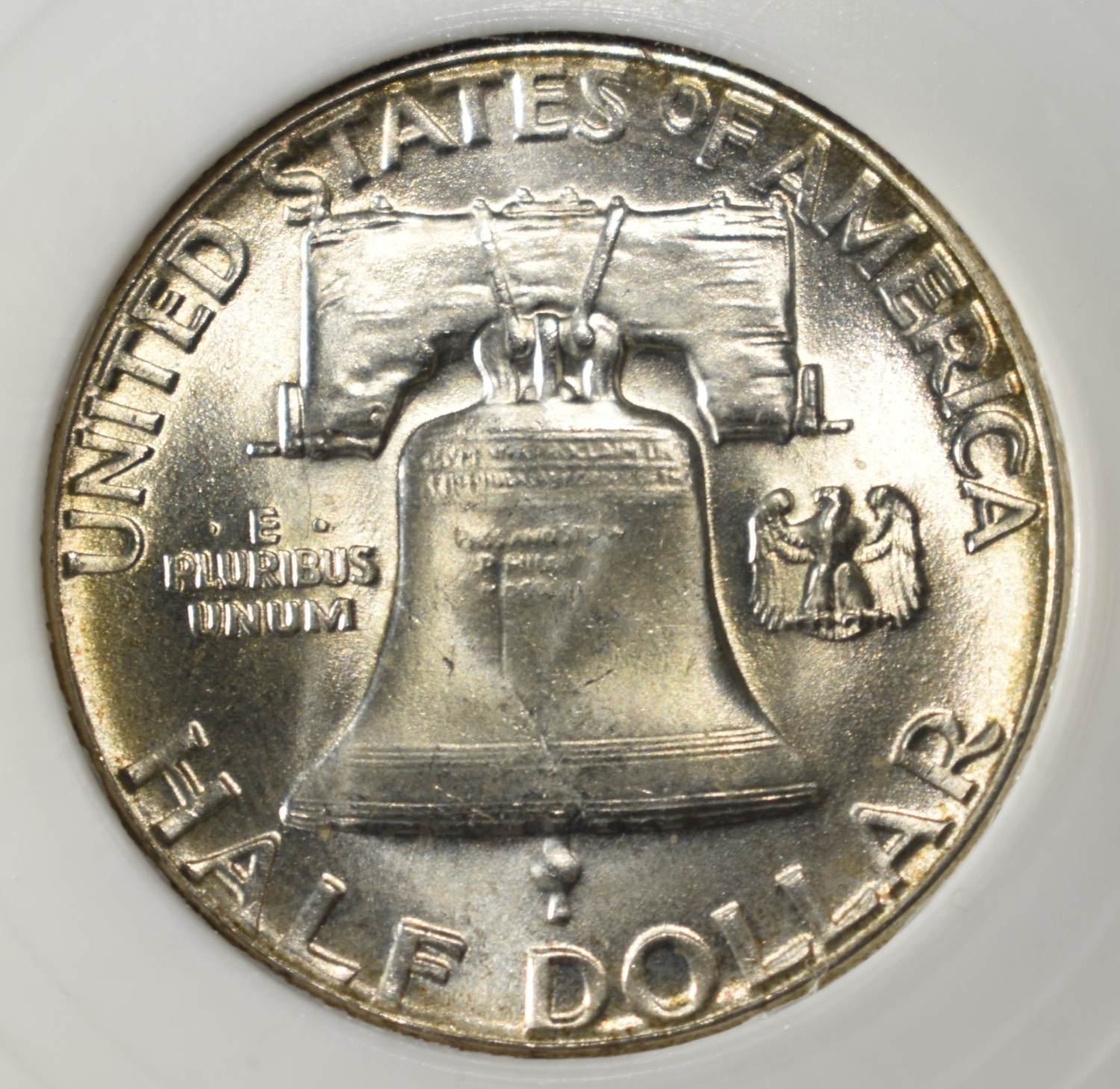1951 FRANKLIN HALF DOLLAR PCI SUPERB GEM BU FBL