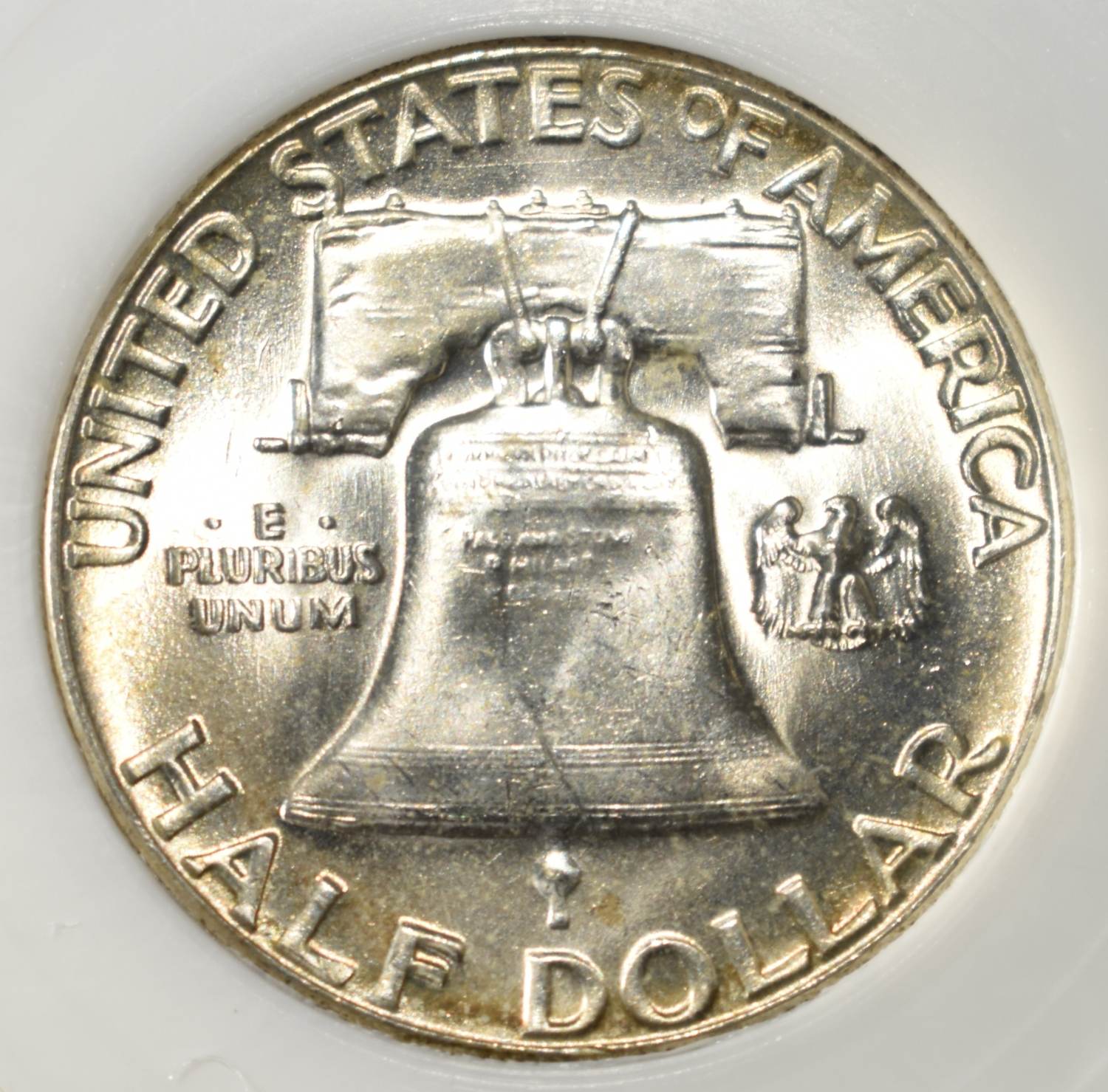 1953 FRANKLIN HALF DOLLAR PCI SUPERB GEM BU FBL