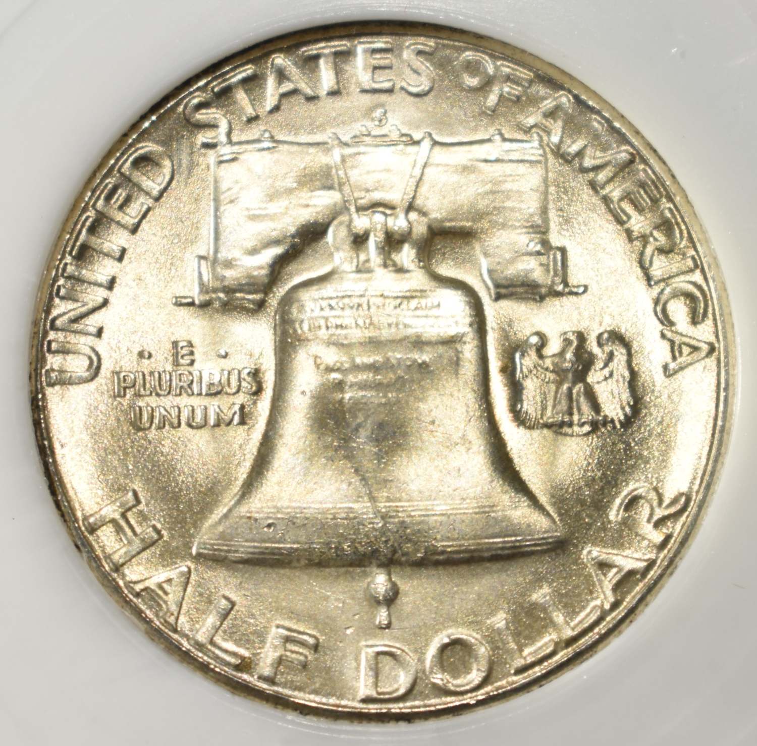 1953-S FRANKLIN HALF DOLLAR PCI CH/GEM BU FBL