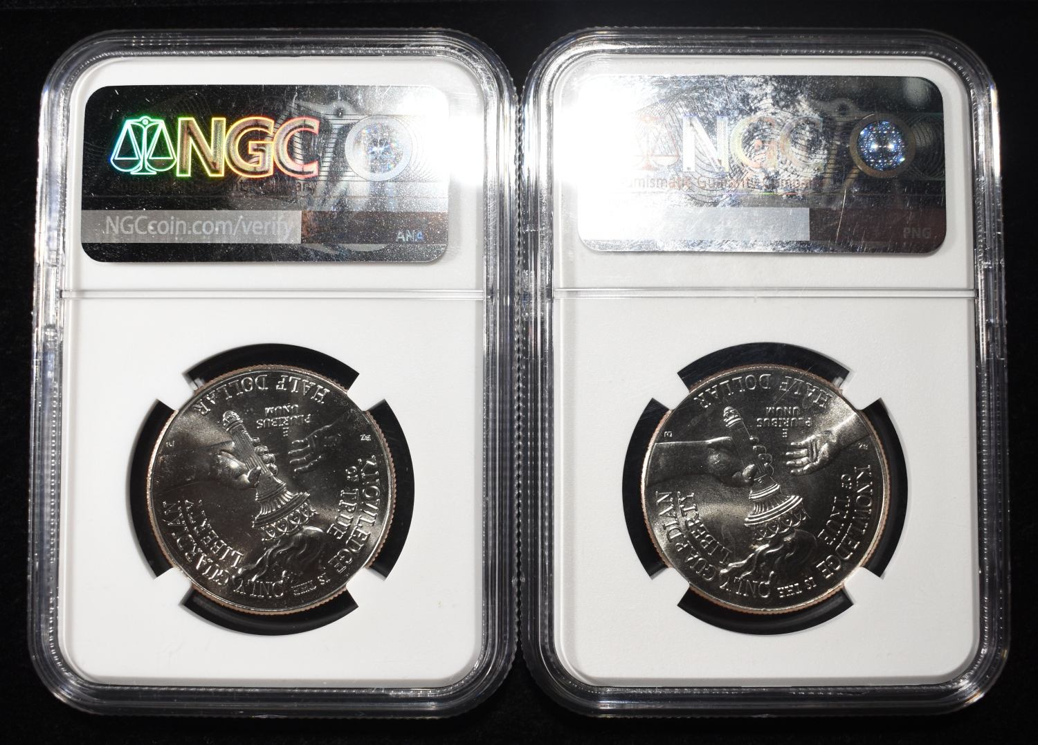 (2) 2026-D 50C ENDURING LIBERTY NGC BRILLIANT UNC