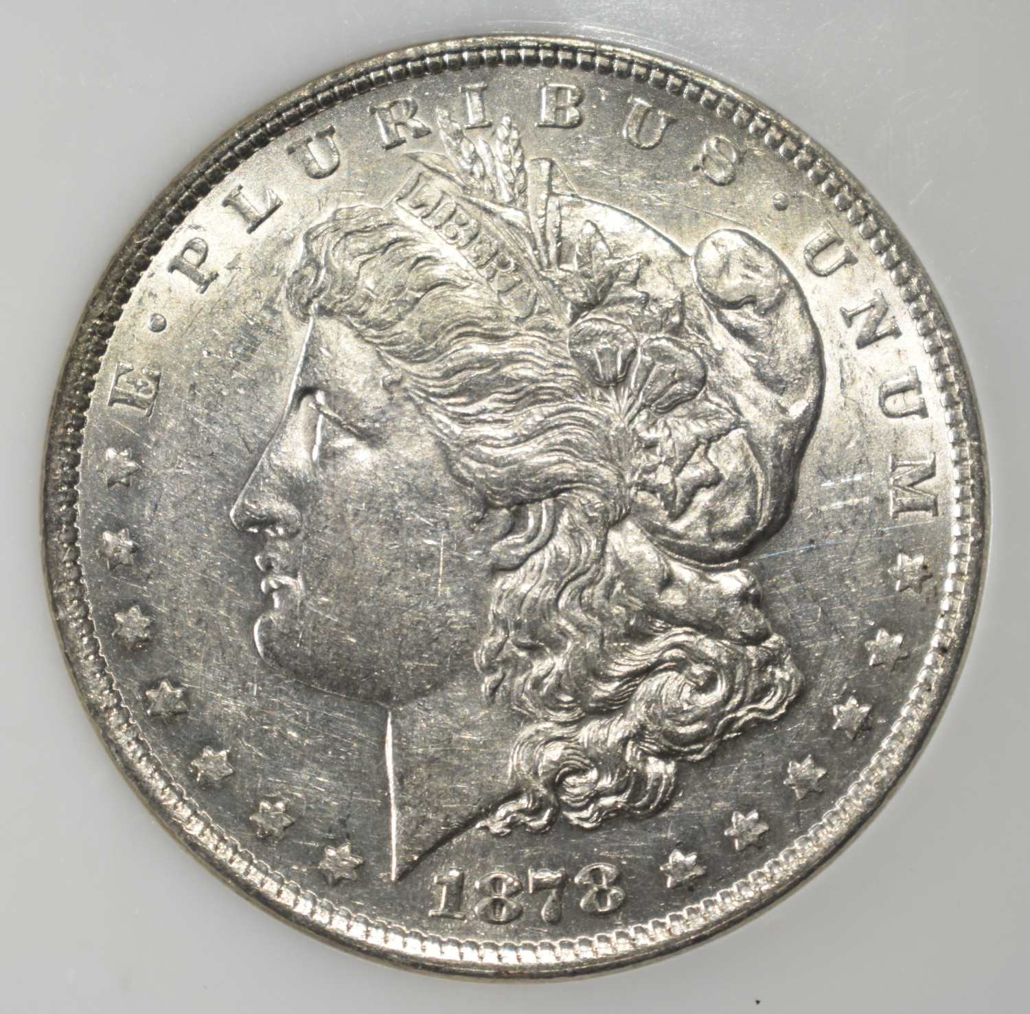 1878 REV 79 MORGAN DOLLAR PCI CH AU