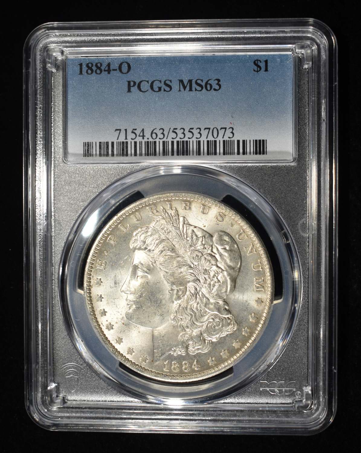 1884-O MORGAN DOLLAR PCGS MS-63