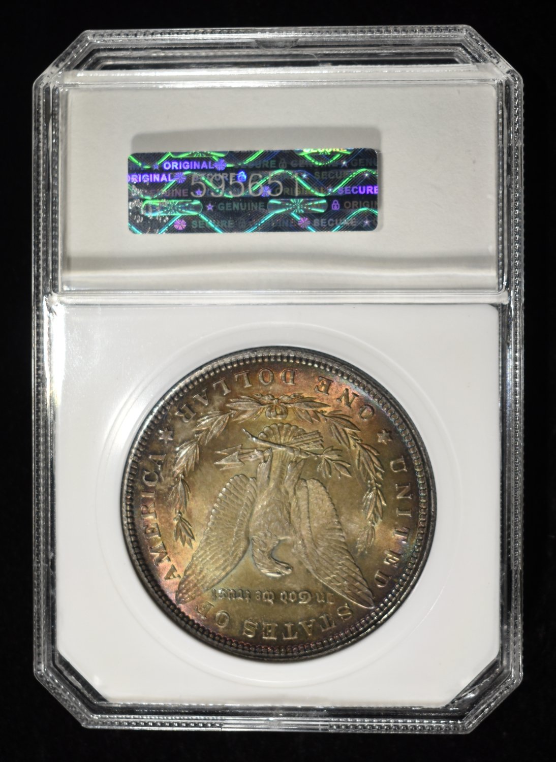 1885 MORGAN DOLLAR PCI SUPERB GEM BU