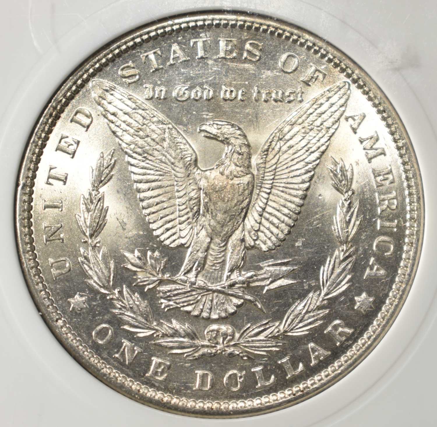 1893 MORGAN DOLLAR PCI GEM BU