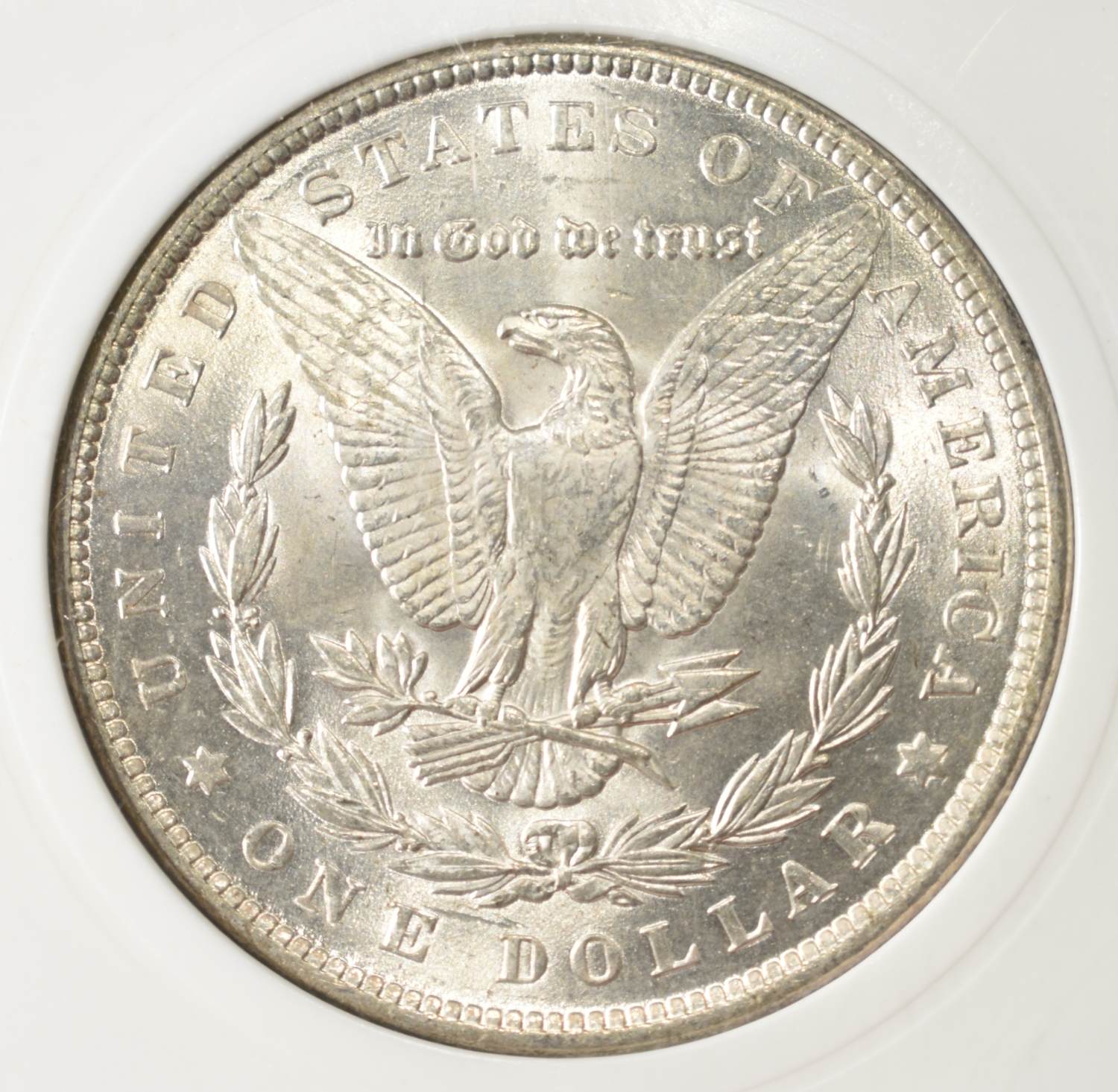 1891 MORGAN DOLLAR PCI GEM BU