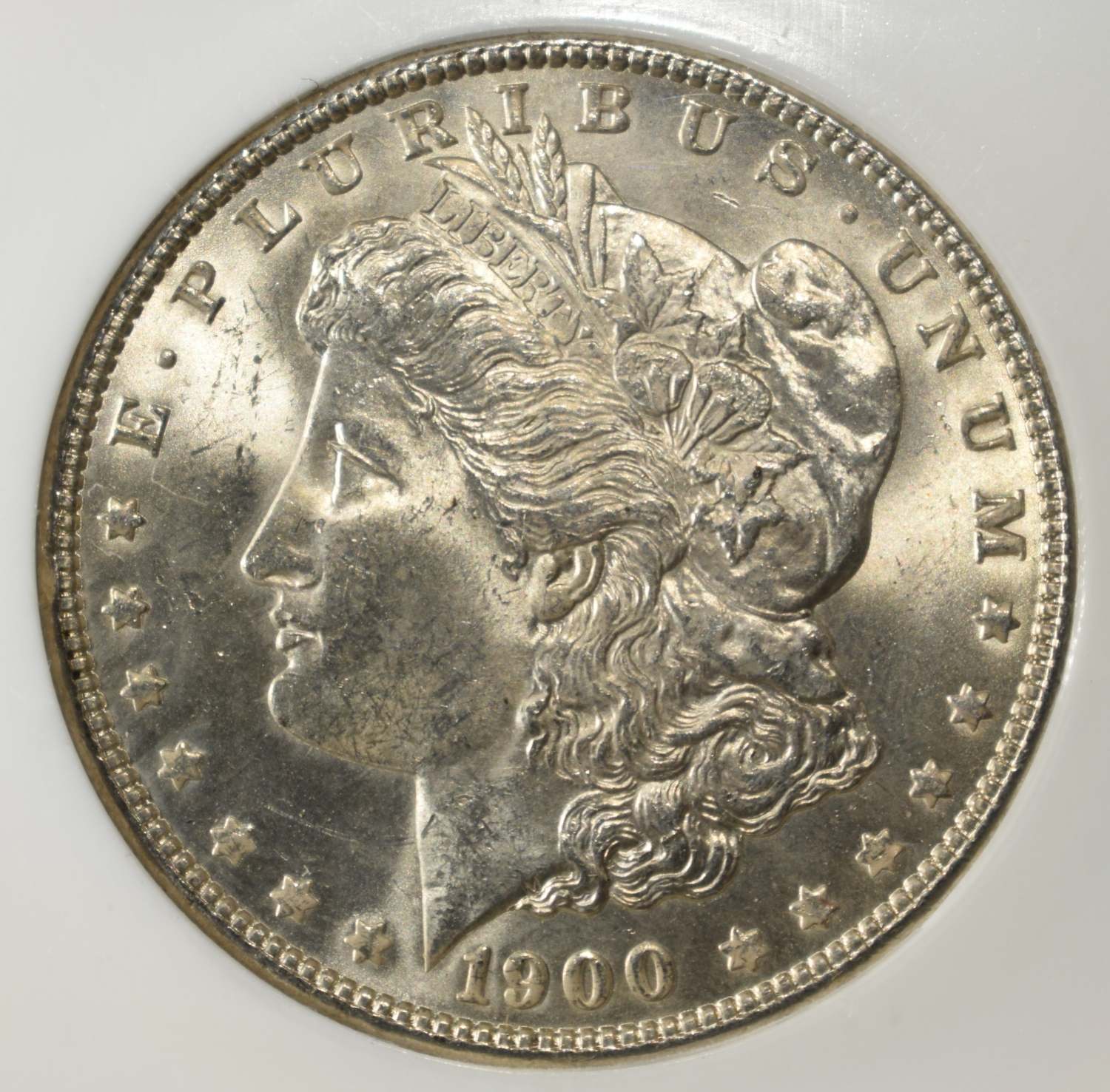 1900 DD REV VAM11 MORGAN DOLLAR PCI SUPERB GEM BU
