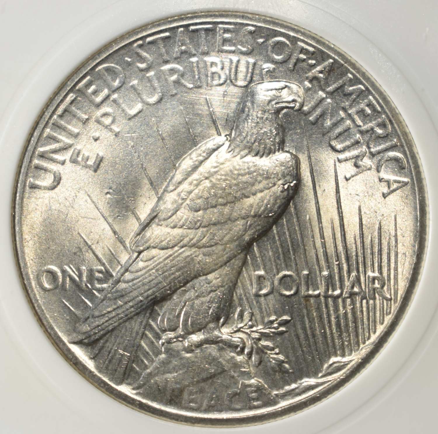 1927 PEACE DOLLAR PCI CH/GEM BU
