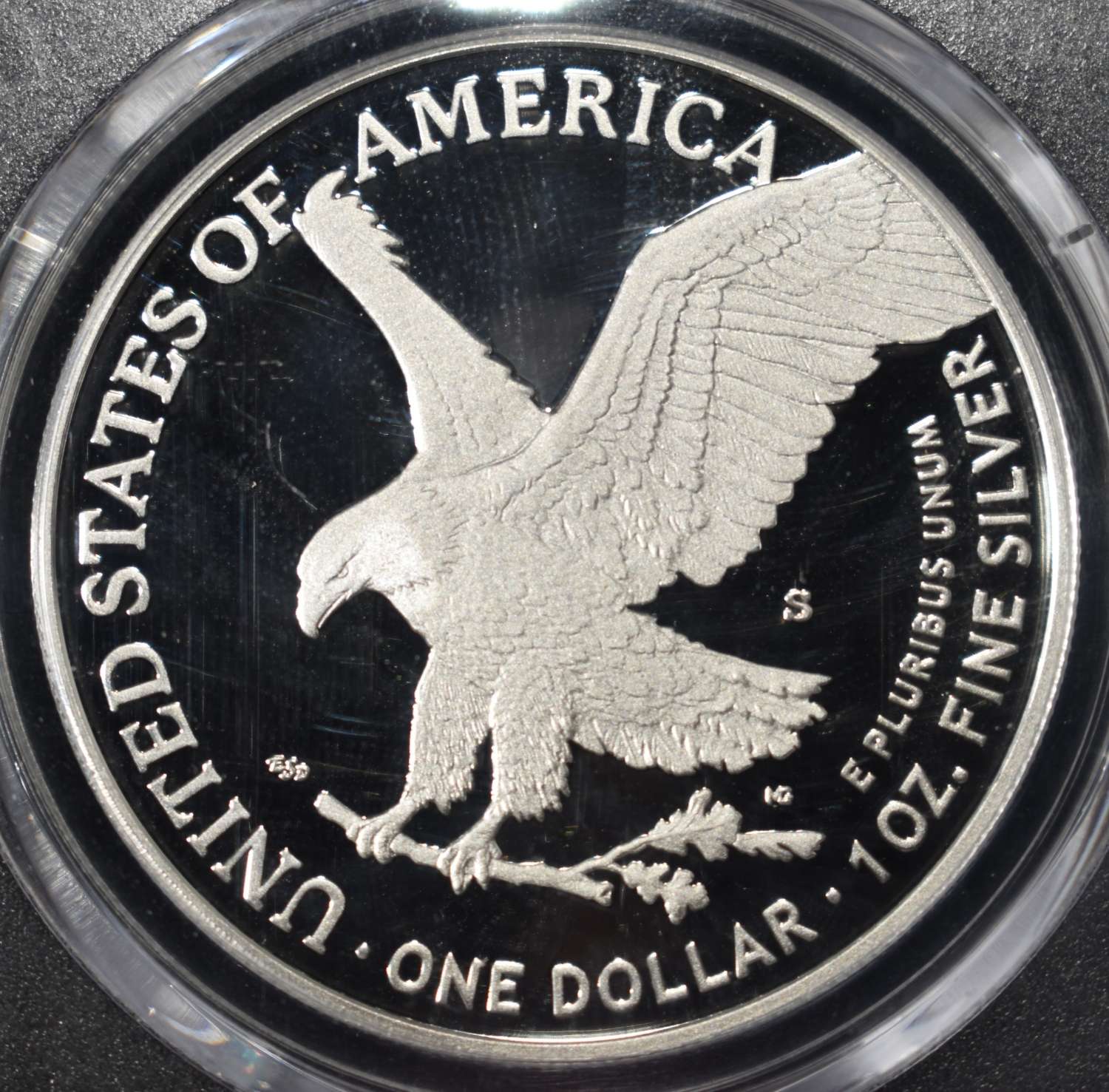 2024-S AMERICAN SILVER EAGLE PCGS PR70 DCAM