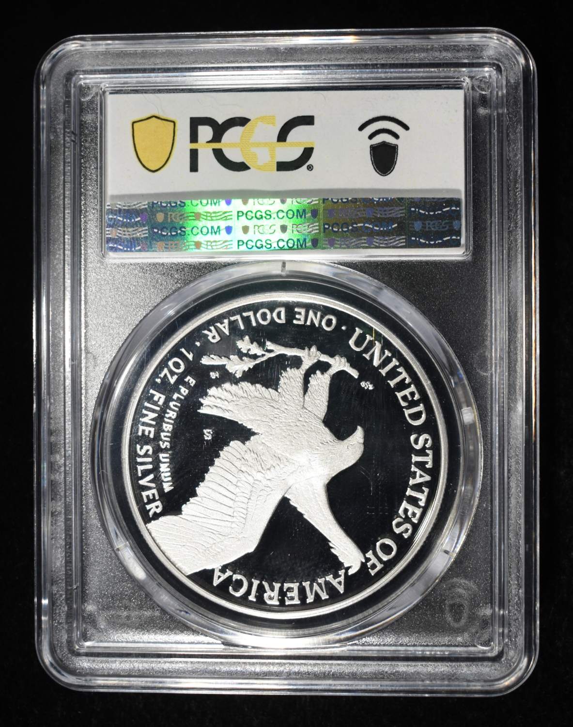 2024-S AMERICAN SILVER EAGLE PCGS PR70 DCAM