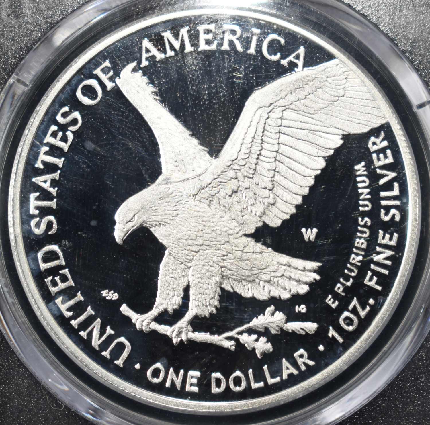2024-W AMERICAN SILVER EAGLE PCGS PR70 DCAM