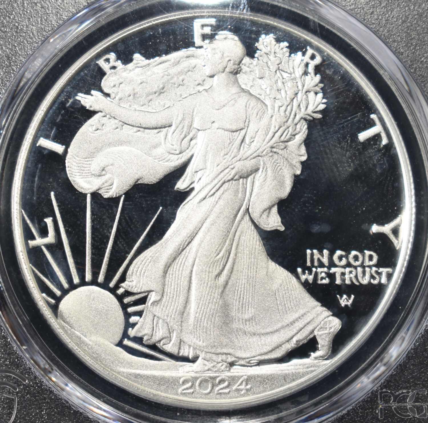2024-W AMERICAN SILVER EAGLE PCGS PR70 DCAM