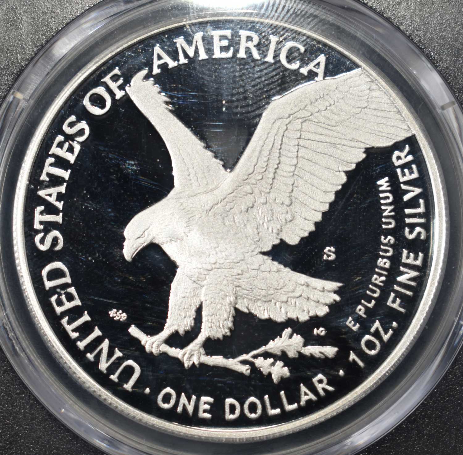 2025-S AMERICAN SILVER EAGLE PCGS PR70 DCAM
