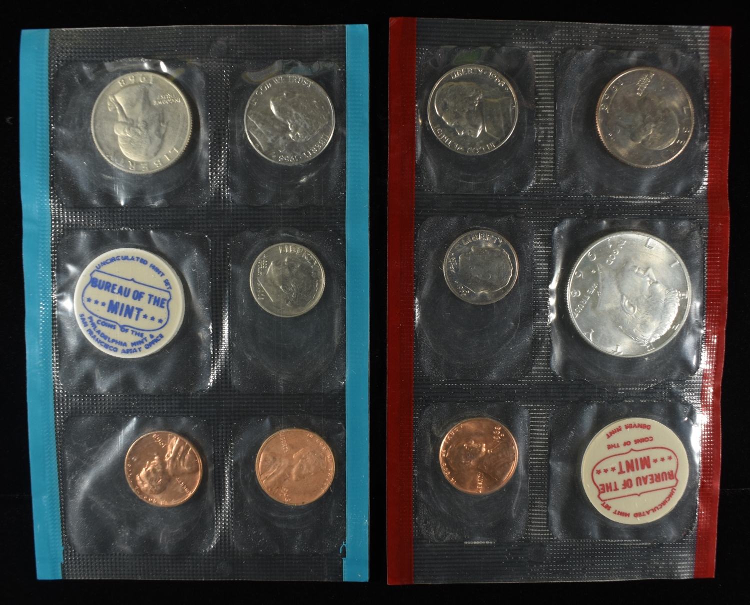 1968-1972 & 1976-1979 MINT SETS