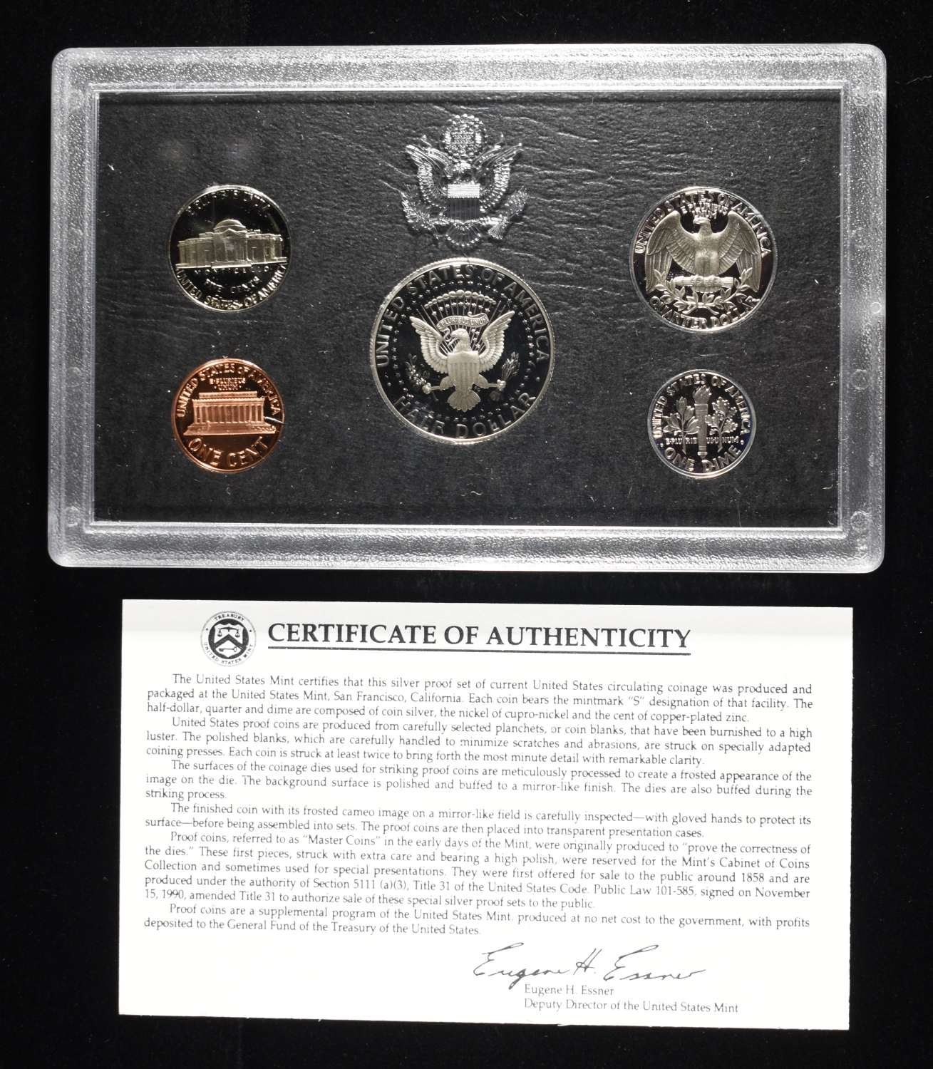 1992 SILVER PROOF SET