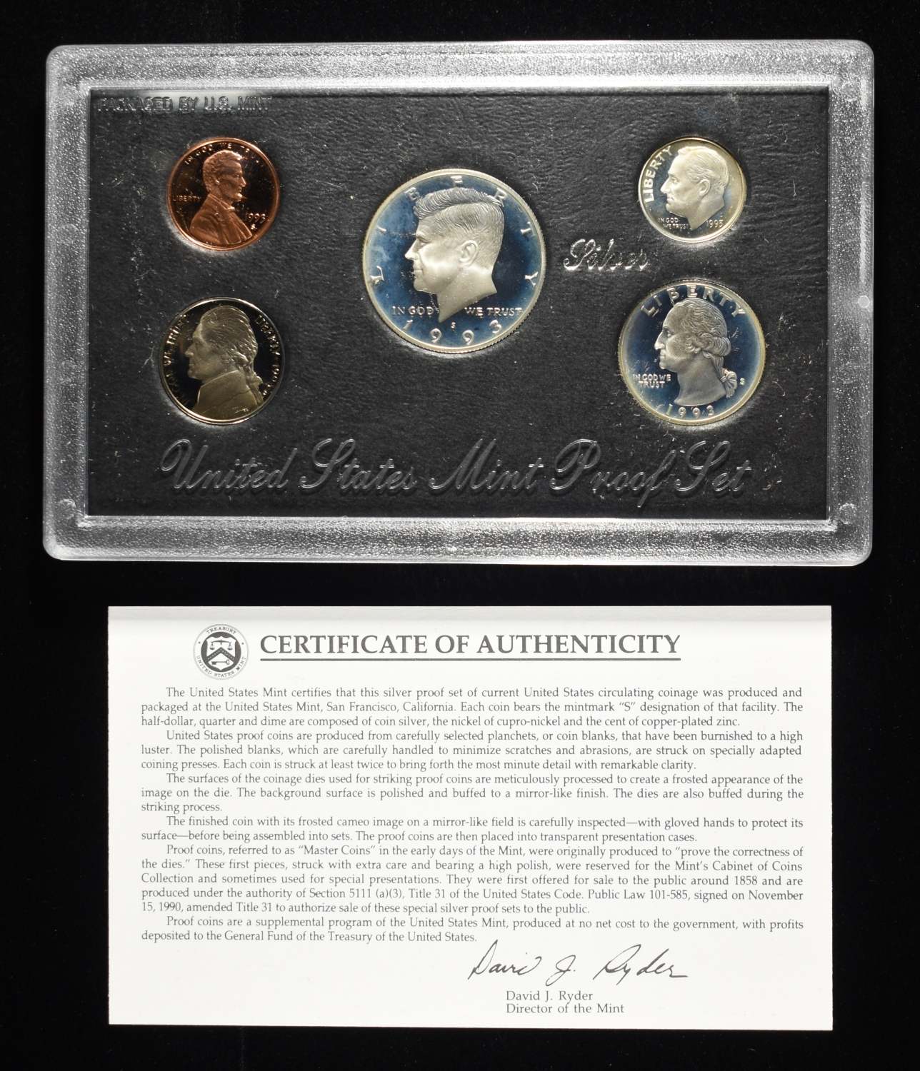 1993 SILVER PROOF SET