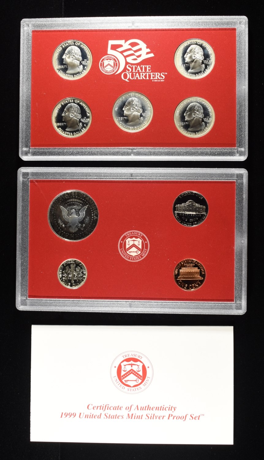 1999 SILVER PROOF SET