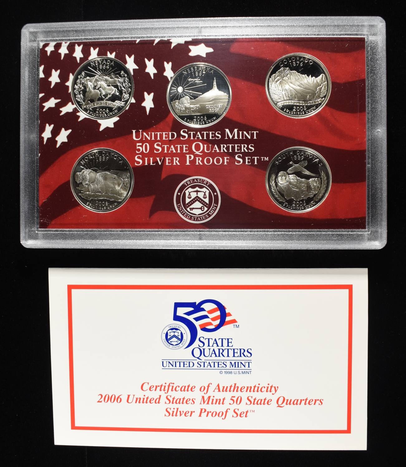 2006 SILVER QUARTER PROOF SET