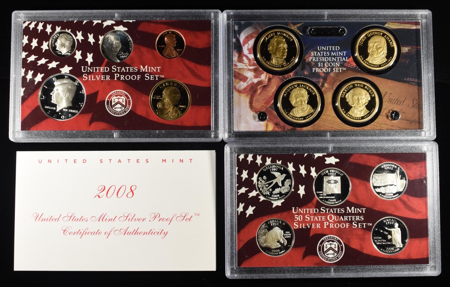 2008 SILVER PROOF SET