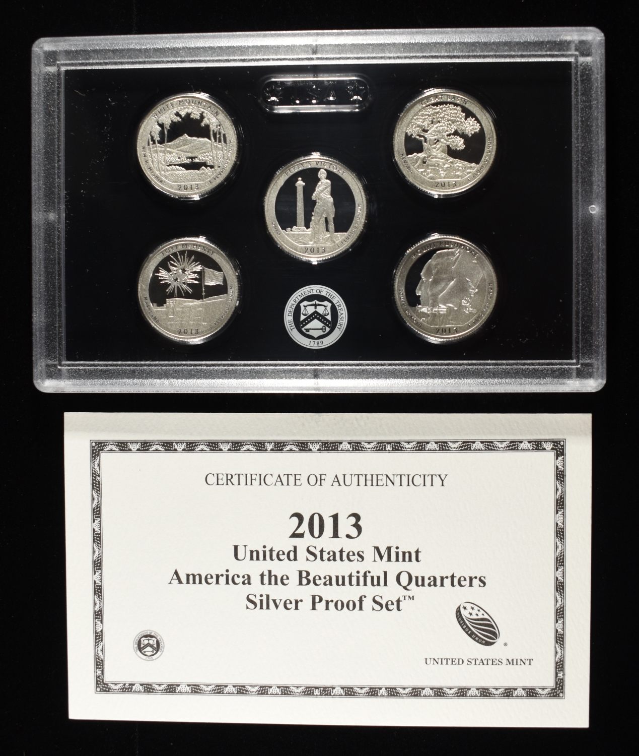2013 SILVER QUARTER PROOF SET