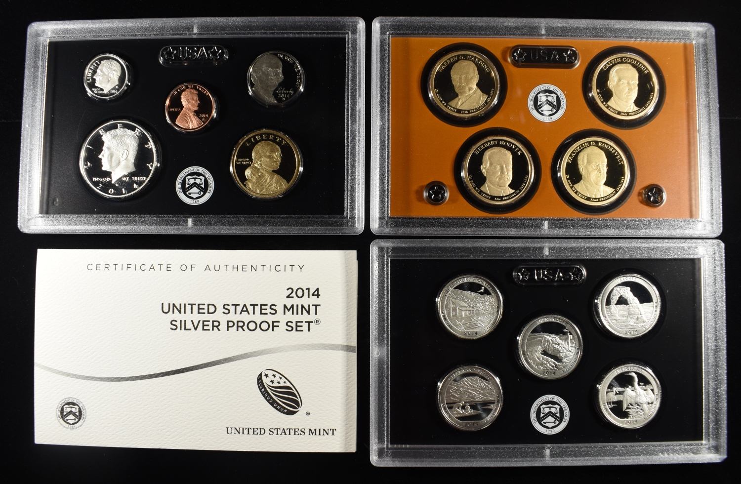 2014 US SILVER PROOF SET