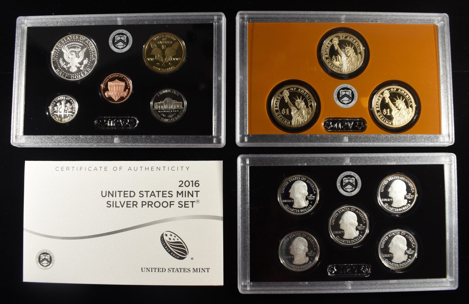 2016 US SILVER PROOF SET