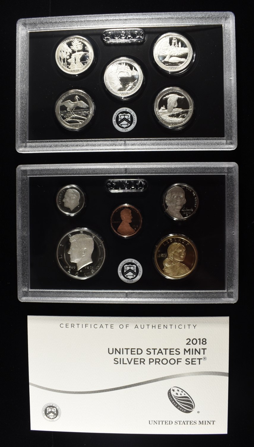 2018 US SILVER PROOF SET