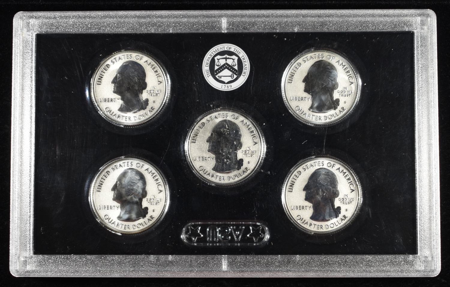 2018 SILVER QUARTER PROOF SET