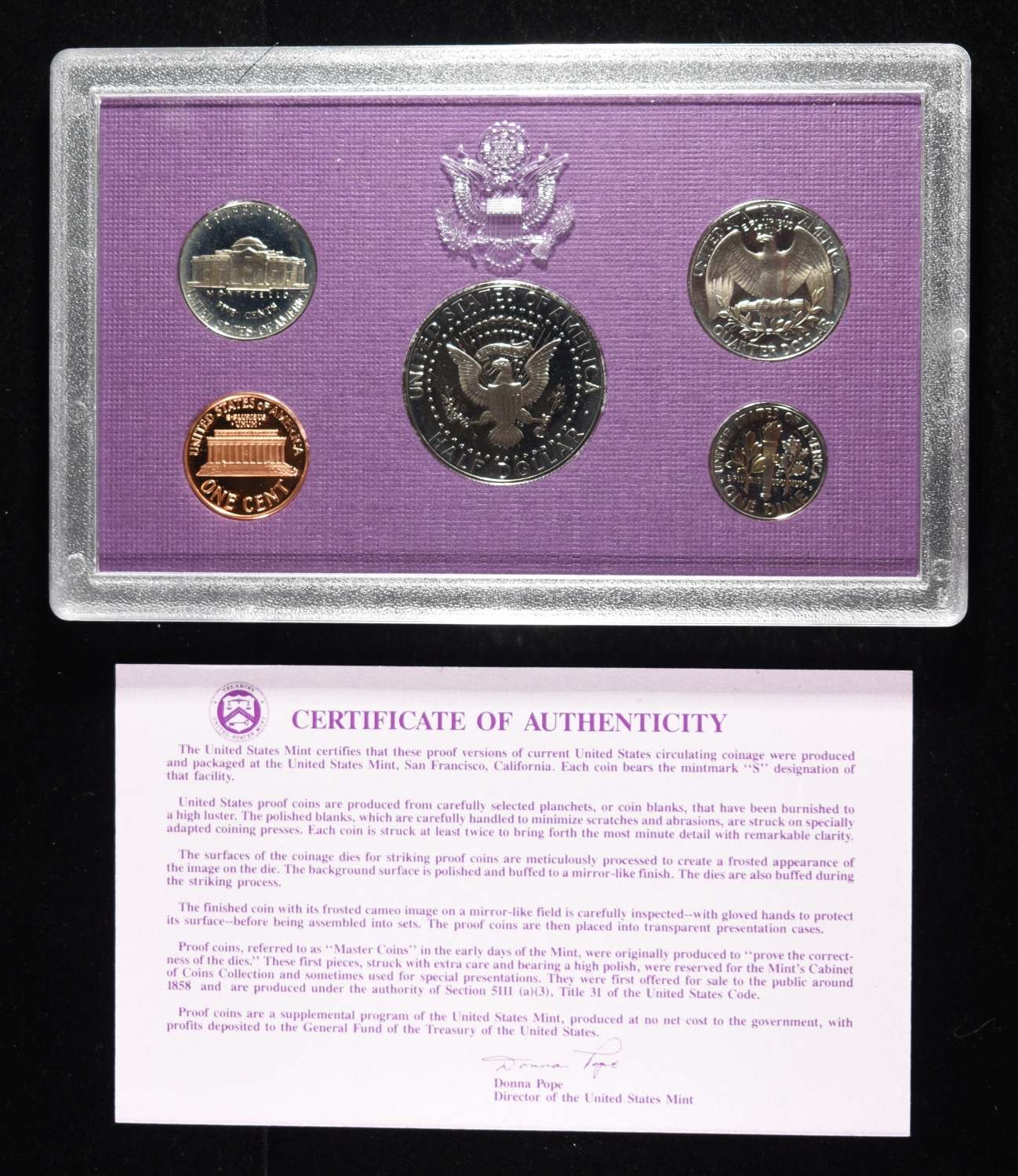 1990-99 US PROOF SETS
