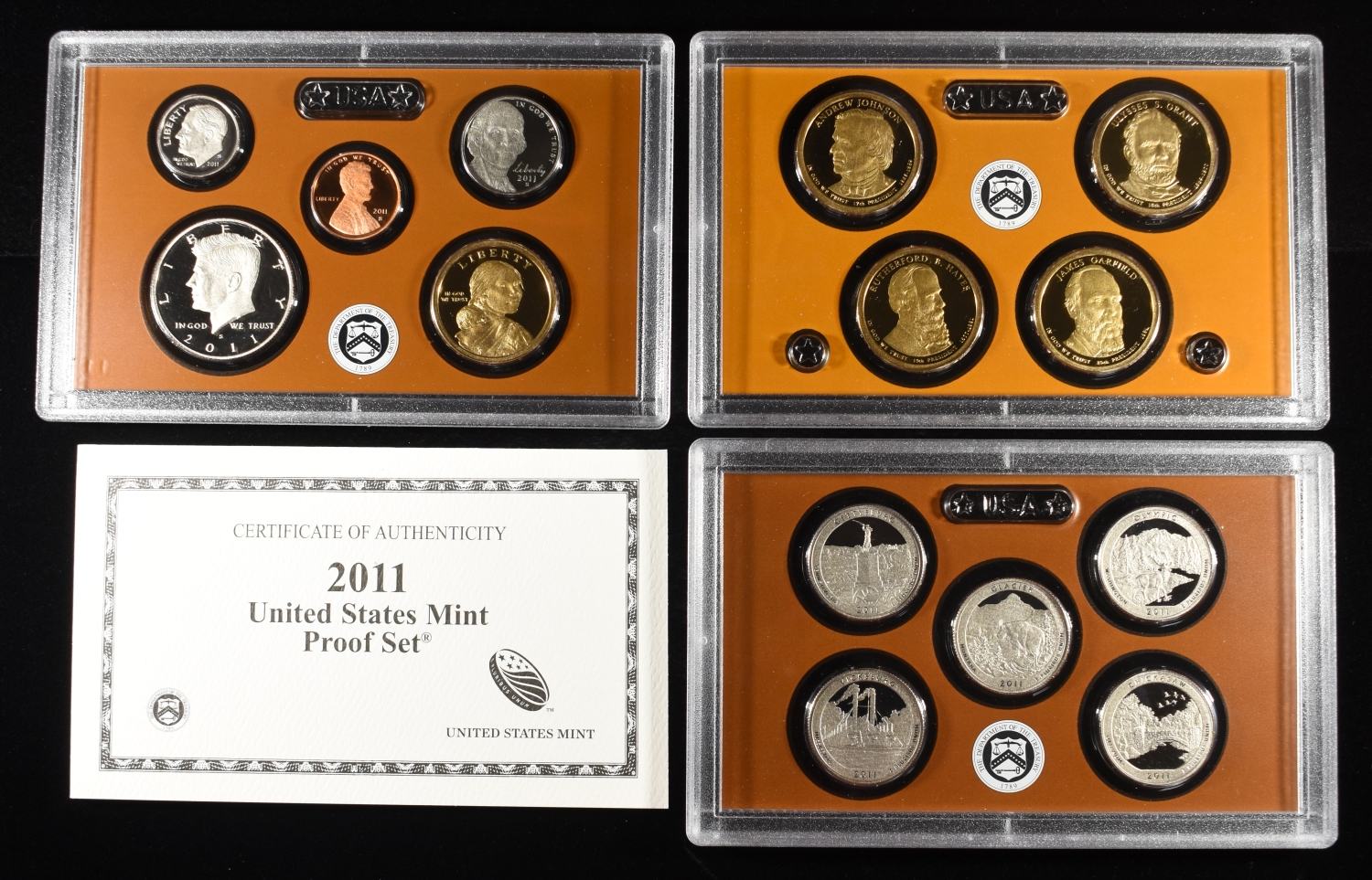 (2) 2011 US PROOF SETS