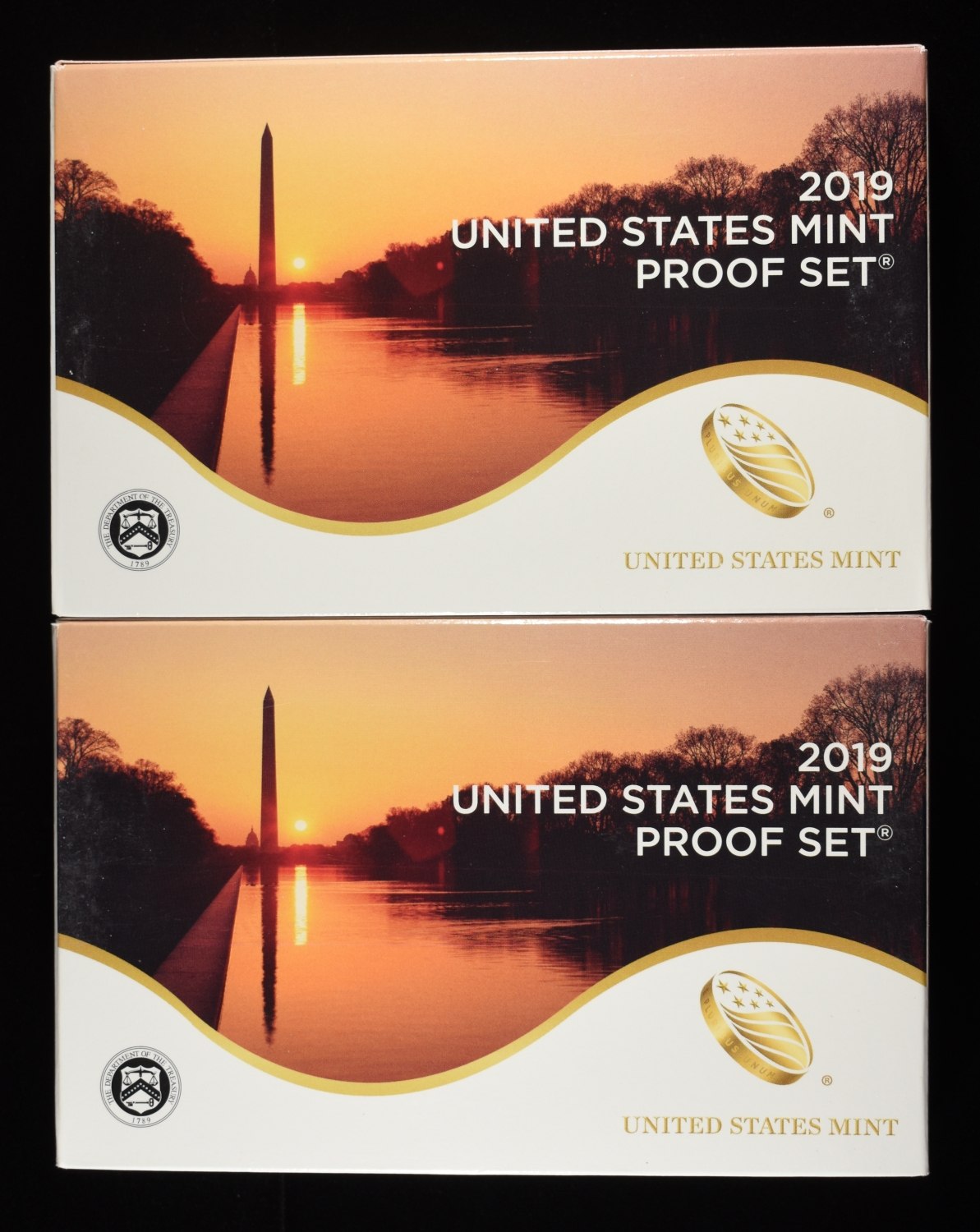 (2) 2019 MINT PROOF SETS