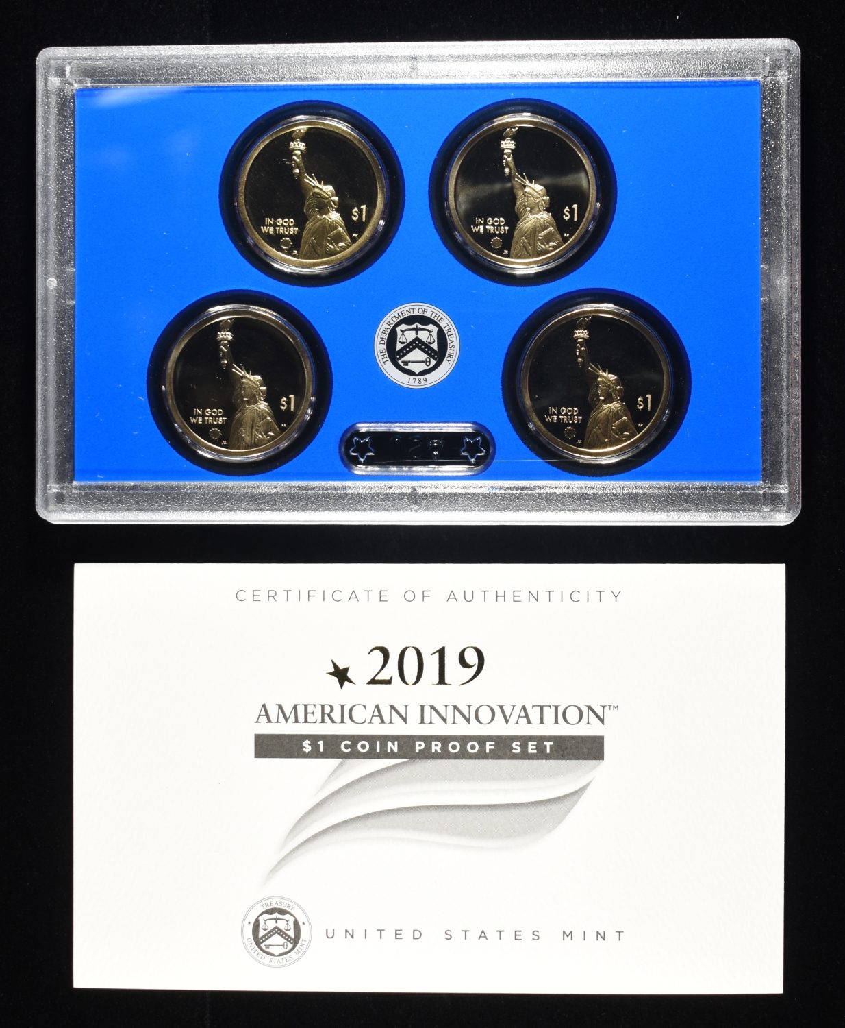 (2) 2019 INNOVATION $1 PROOF SET