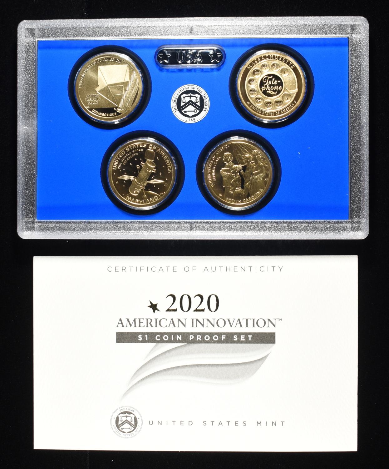 (2) 2020 INNOVATION $1 PROOF SET