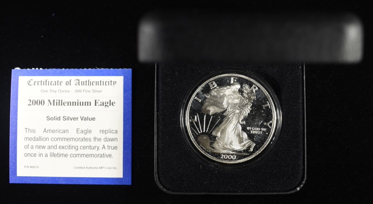 2000 AMERICAN SILVER EAGLE PROOF
