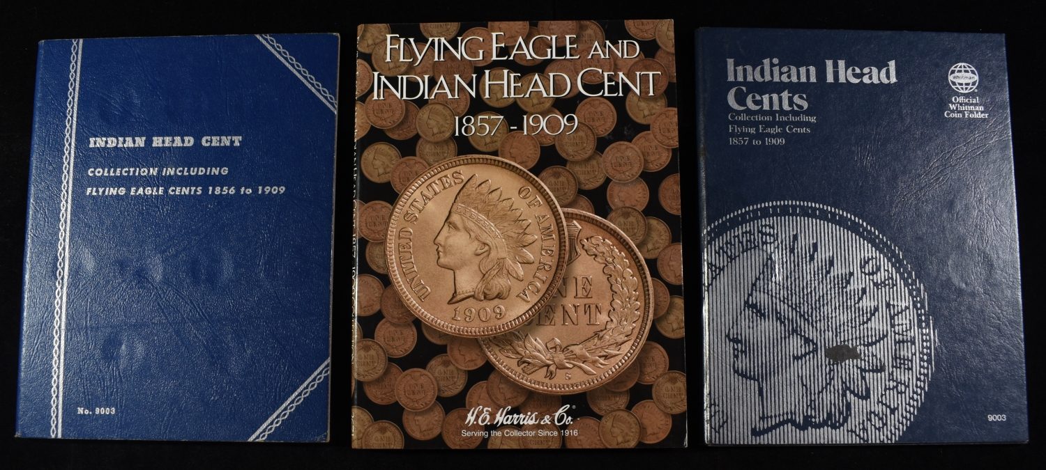 (3) INDIAN HEAD CENT COLLECTIONS