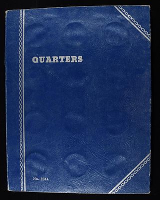 QUARTERS COLLECTION WHITMAN. INCLUDING (21) 90% SILVER QUARTERS & (1) QUARTER ESTIMATE $480 - $530.